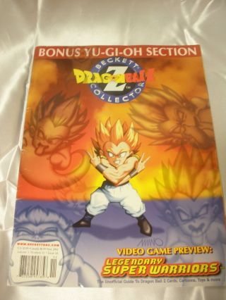 Vintage Beckett Collector Dragon Ball Z Unofficial Guide Vol 3,  11 Issue 24