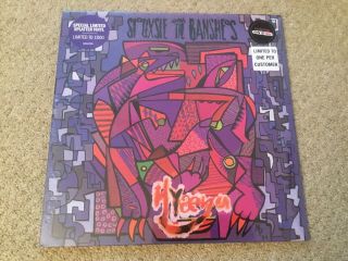 Siouxsie And The Banshees Hyaena Hmv Exclusive Limited Purple Splatter Edition