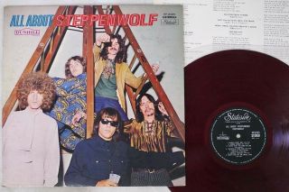 Steppenwolf All About Stateside Hp - 8565 Japan Red Vinyl Vinyl Lp