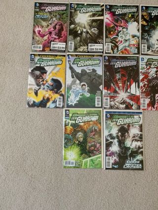 Green Lantern Guardians Complete Run 1 - 40 Plus Annual 8