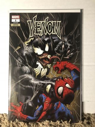 Venom 1 Mark Bagley Variant Rare 3 Book Set Spider - Man Nm - /nm 1st Symbiote God