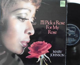 Marv Johnson - Ill Pick A Rose For My Rose - Vinyl Lp Stereo