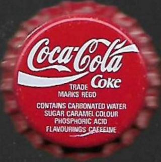 Very Rare Exotic Coca Cola Crown Bottle Cap Kronkorken Chapa Tappi Corona Guyana