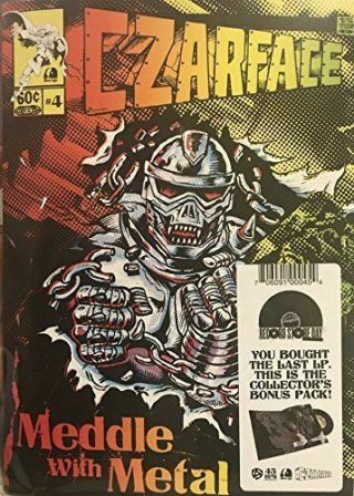 Czarface - Meddle With Metal 7 " Vinyl With Comic Book Rsd 2018