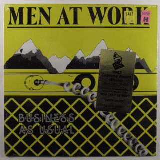 Men At Work Business As Usual Columbia Fc 37978 Lp