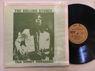 The Rolling Stones - 1968 Surrey Rehearsals - Rock - Vg,