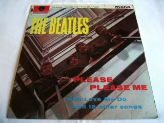 The Beatles Please Please Me 1963 Mono Uk Parlophone Lp