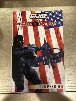 Gi Joe Cobra Civil War Compendium Minor Shelf Wear