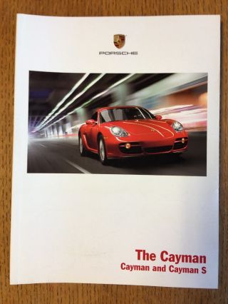 2007 Porsche Cayman & Cayman S Prestige Brochure My9031