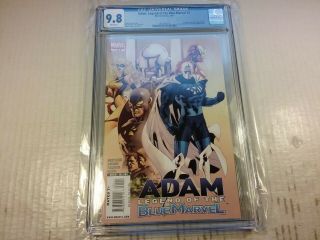 Adam: Legend Of The Blue Marvel 1,  1st Adam Brashear & Conner Sims,  Cgc 9.  8