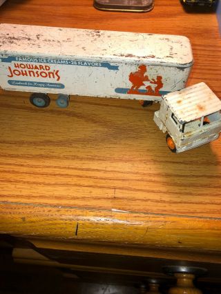 WINROSS Semi HOWARD JOHNSONS ICE CREAM Tractor Trailer Diecast 1/64 Toy Truck 2