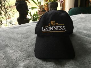 Guinness 1759 Black Baseball Cap Embroidered Hat