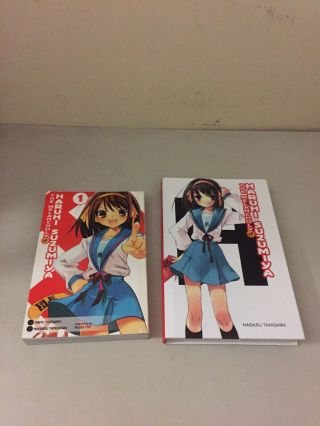 The Melancholy Of Haruhi Suzumiya Vol 1 And Novel
