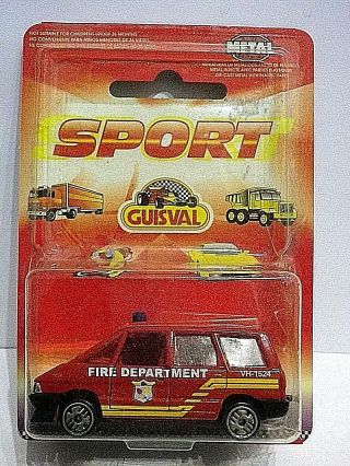 Guisval Campeon Sport Renault Espace Mk1 Fire Chief Car 1996 Made In Spain