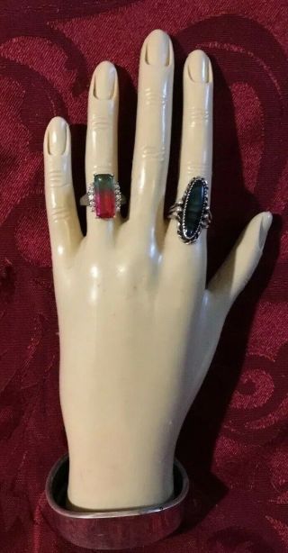 Vtg Left Hand Model Perfect Display For Sales At Shows Or Online 8x4”