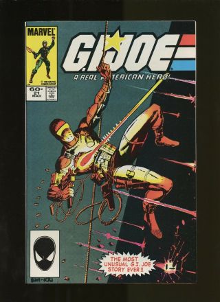 G.  I.  Joe: A Real American Hero 21 Vf/nm 9.  0 1 Book (1984) 1st Storm Shadow