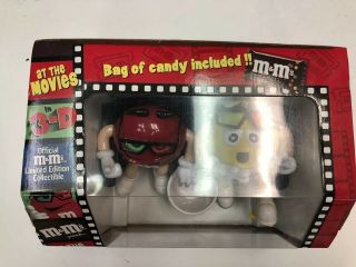 M&Ms At the Movies in 3 - D Limited Edition Candy Dispenser Yellow/Red 4