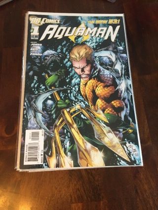 Dc Aquaman 0,  1 - 52,  Futures End Missing 2 Annuals 52