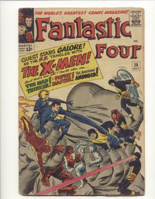 Fantastic Four 28 (marvel,  1964) Lee & Kirby