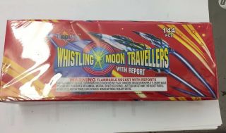 (1) Boomer Whistling Moon Traveler Bottle Rocket Label - 1 Gross Pack Label 144