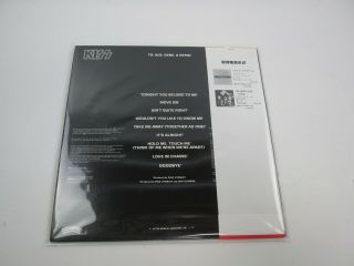 KISS PAUL STANLEY VIP - 6577 with OBI and Poster Japan VINYL LP 2