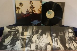 The Eagles,  Hotel California,  1976 Asylum 6e - 103 Rock With Poster