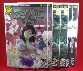 Zombie Tramp 19 Variant Cover A B C D E F Set Action Lab Comics 2016