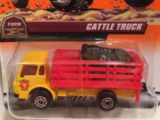 Matchbox - Cattle Truck Target Beef 88 Of 100 - 1999 Diecast Farm