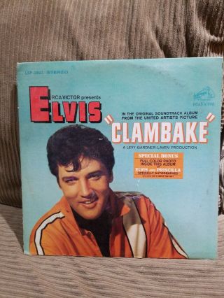Elvis Presley Clambake With Photo Lsp - 3893