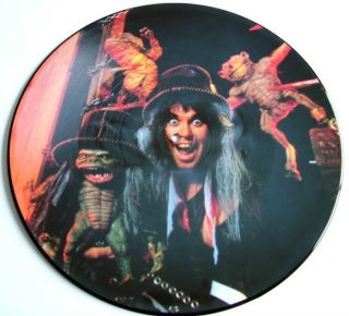 Ex/ex Wasp Scream Until You Like It 12 " Vinyl Picture Disc W.  A.  S.  P.  Ghoulies 2