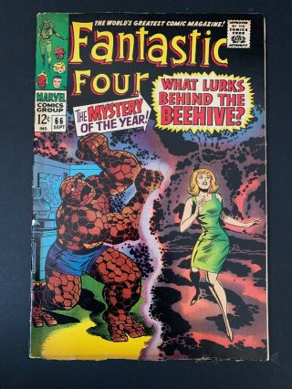 Fantastic Four 66 (sep 1967,  Marvel) First Adam Warlock