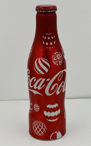 Full Arabic 2016 Christmas Tree Ornament Aluminum Coca Cola Bottle W Cap U.  A.  E.