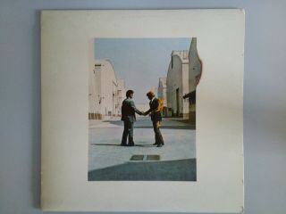 Pink Floyd - Wish You Were Here Near Shvl 814 Uk 1976 Repress W/ Postcard