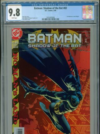 1999 Dc Batman: Shadow Of The Bat 83 1st Huntress As Batgirl Cgc 9.  8 White Box6