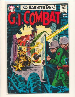 G.  I.  Combat 102 Vg/fine Cond.