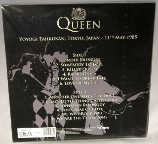 LP QUEEN Greatest Hits In Concert (Ltd White Vinyl,  Coda,  2018) 2