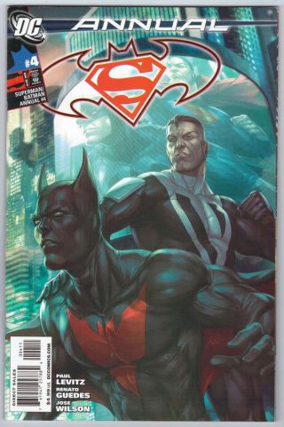 Superman / Batman Annual 4 (fn/vf) 1st Batman Beyond Artgerm