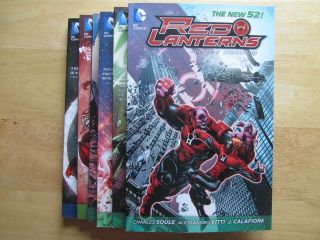 Red Lanterns Tpb 1 2 3 4 5,  Supergirl Vol 5 Trade Paperback Run Set Dc Comics