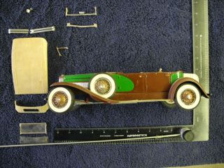 Vintage Hubley Diecast Car Duesenberg For Repair Or Parts