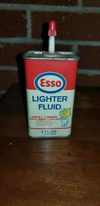 Esso Lighter Fluid 4oz Can