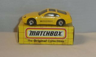 Mj7 Matchbox - Yellow Box - Mb61 Nissan 300zx - Yellow