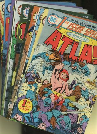 1st Issue Special 1,  2,  3,  4,  5,  6,  7,  8,  10,  11,  12 11 Books King Kirby Dc 1st Atlas