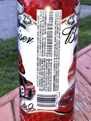 Dale Earnhardt Jr,  NASCAR Budweiser Bottle Collectible ‘07 8 (01847820) 3