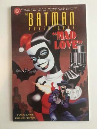 Batman Adventures “mad Love” Second Print Vg /f Dc Comic Tpb
