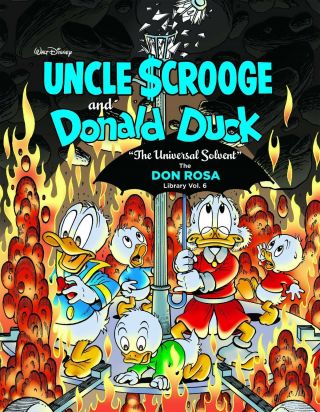 Uncle Scrooge & Donald Duck Don Rosa Library Vol 6 Hardcover Universal Solvent