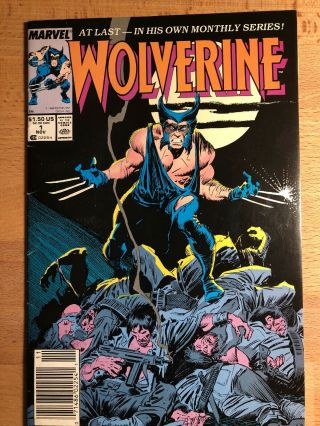 Marvel Wolverine 1 1988 1st Ongoing Series Vf