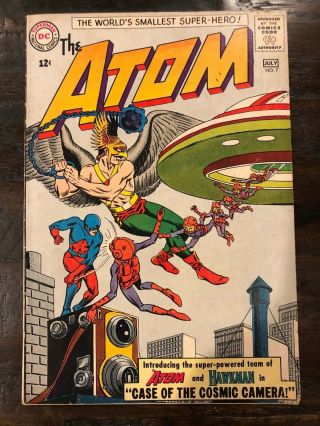 The Atom 7 1st Hawkman Atom Team Up A6 - 259