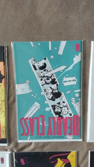 DEADLY CLASS issues 1 - 18 Image Comics 2014 Sy - Fy TV Show Remender 4