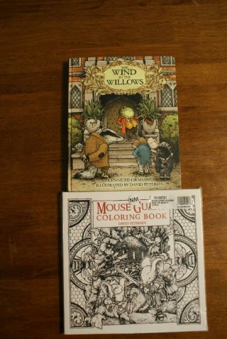 The Wind In The Willows Idw Hc $25 Mouse Guard Coloring Book David Petersen