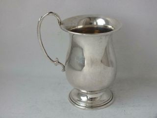 Solid Sterling Silver Cup/ Mug 1985/ H 7.  6 Cm/ 56 G